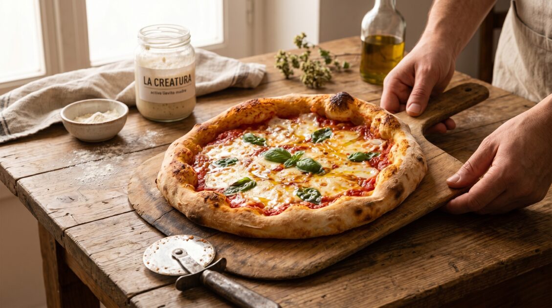 Farina, tempo e amore: i segreti della pizza con lievito madre