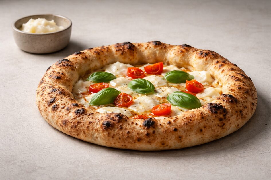 Pizza Margherita Contemporanea allo Strutto