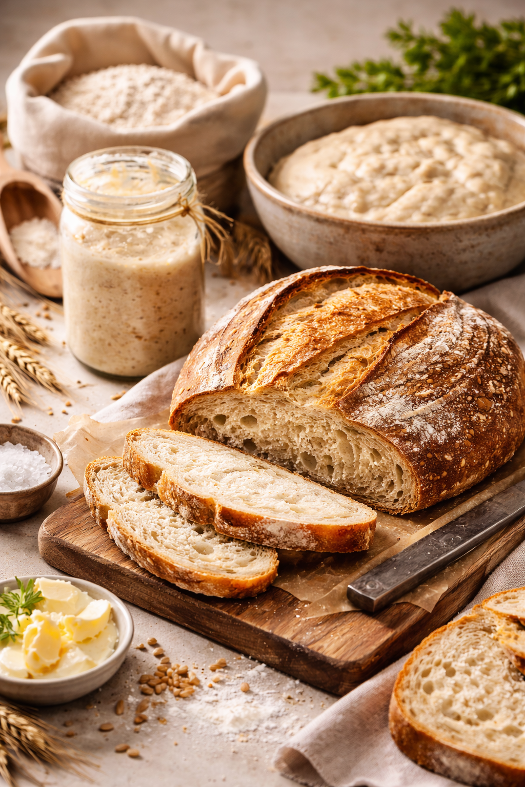 Il tuo lievito madre sta facendo qualcosa di straordinario alla fibra del tuo pane