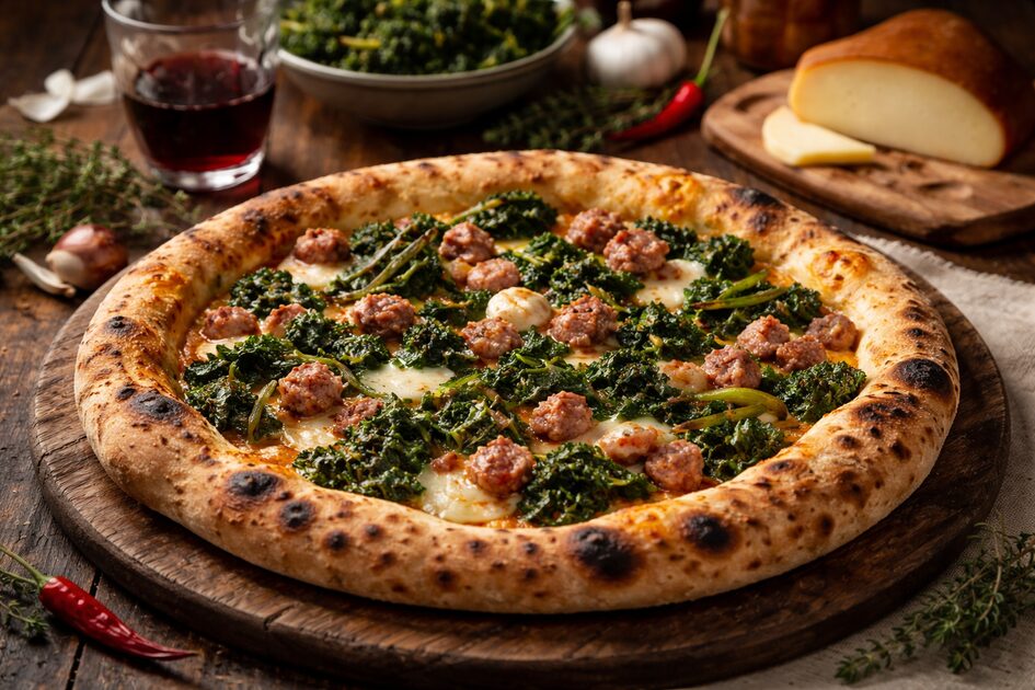 Pizza La Fumosa del Vespro